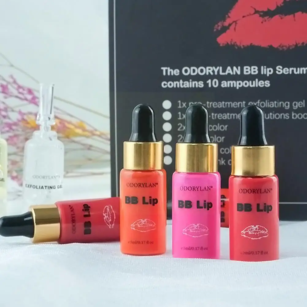 Korean 5Ml Bb Lips Glow BB Lip Serum Pigment Ampoule Starter For Lip