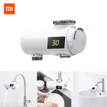 Xiaomi Mijia Xiaoda кран мгновенного нагрева для кухни и ванной комнаты 3000 Вт Электрический водонагреватель температура холодной и теплой воды регулируемый кран