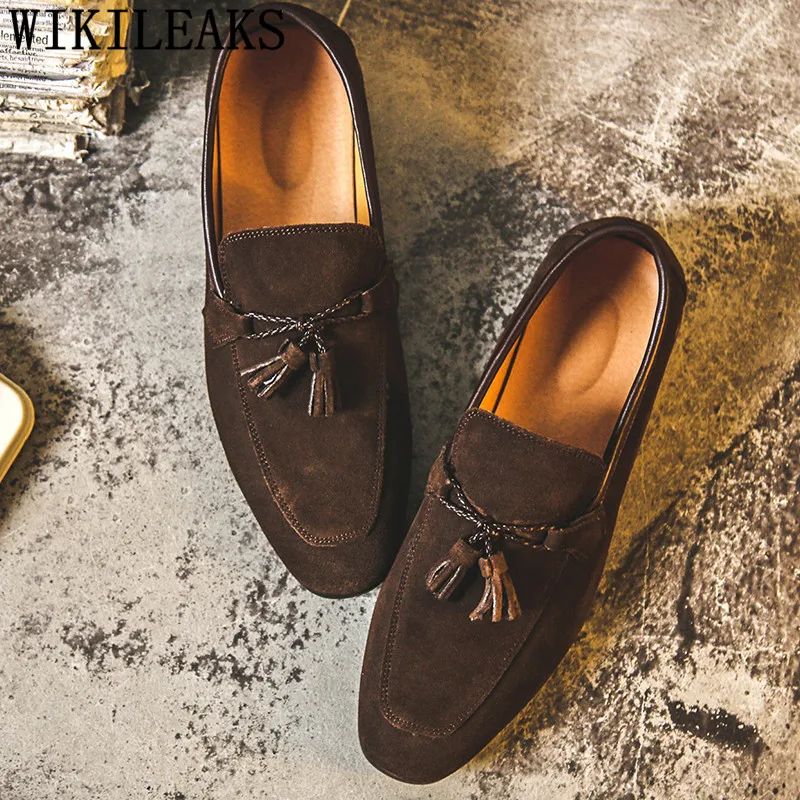 Формальные мужские туфли классические свадебные Лоферы для парикмахеров