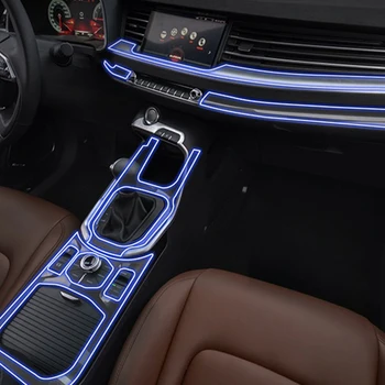 

Lsrtw2017 TPU Transparent Car Gear Panel Dashboard Film for Haval H6 2017 2019 2020 2021 Anti-scratch Sticker interior control