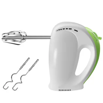 

5 Speed Handheld Electric Food Blender Milk Cream Dough Mixer Double Whisk Egg Beater Stirrer Cake Cooking Processor EU 220V