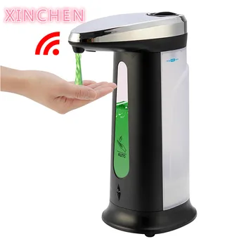 

400ML Automatic Liquid Soap Dispenser Smart Sensor soap dispensador Touchless ABS soap Dispenser for Kitchen Bathroom