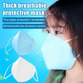 

Newest Dustproof Mask Set Reusable Thickened Breathable Anti Haze Protective Face Mask TY66