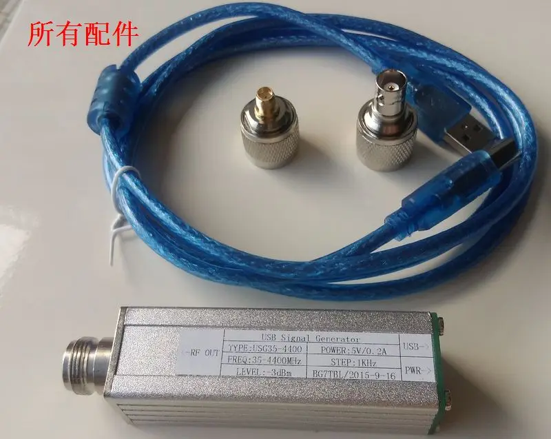 USB RF Signal Generator Source USG35-4400 35M-4400M 4.4G 1G 2G 3G by BG7TBL | Электроника