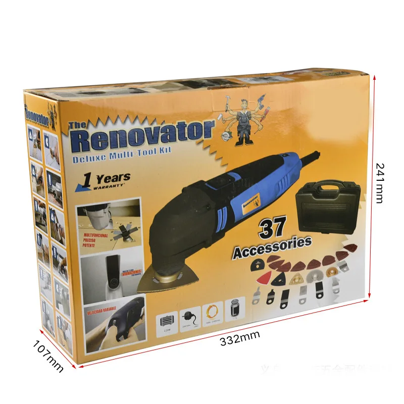 

Wholesale renovator Oscillating Tool Multi Function Saw 37 Pieces Multi-function Spatula Special Offer