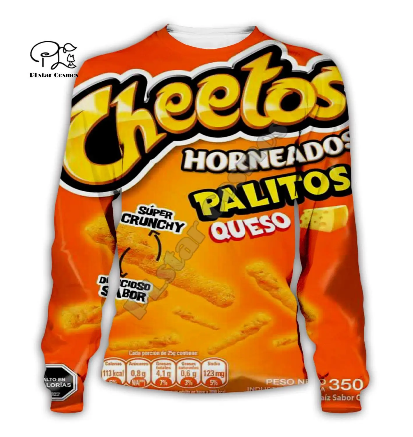 Комплект одинаковой одежды для семьи снэки cheetos 3D детская толстовка с капюшоном для взрослых/свитер/футболка/молния/жилет monther, отец, сын, дочь, pullove