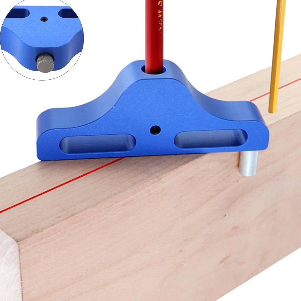 

Carpenter Woodworking Tool Marking Measurement Light Weight Connection Alignment Line Center Gauge Finder Locator Hand Tools