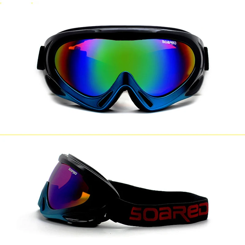 new Winter Skiing Goggles Snow Sports Snowboard Anti-fog Snowmobile Windproof Dustproof Glasses Skate Ski Eyewear