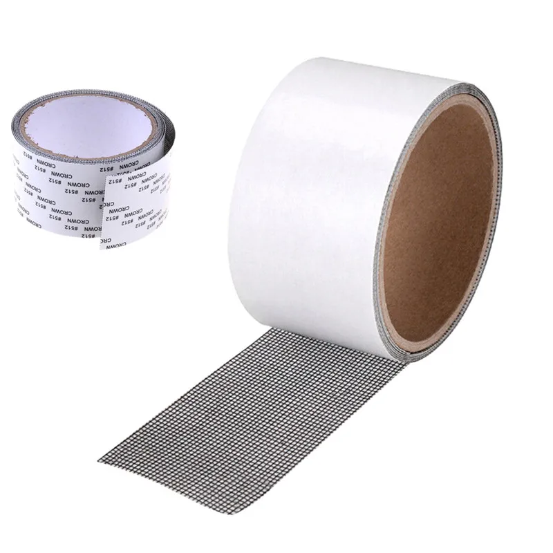 2Meters Black Insects Tape Fly Screen Cover Repair Kit Window Mosquito Repair Tools Kitchen Accessories