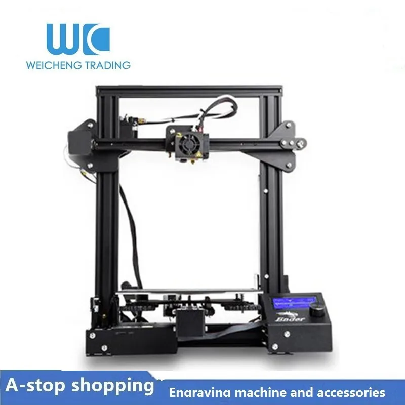 3D Ender 3S принтер DIY Набор самосборки с обновлением Resume Printing Power 3 CNC частей.| |