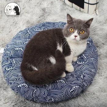 

Pet Soft Cotton Blanket Cat Cushion Home Rug Keep Warm Bed Mat For Puppy Dog Small Medium Dogs Cats Bed House warm all seasons