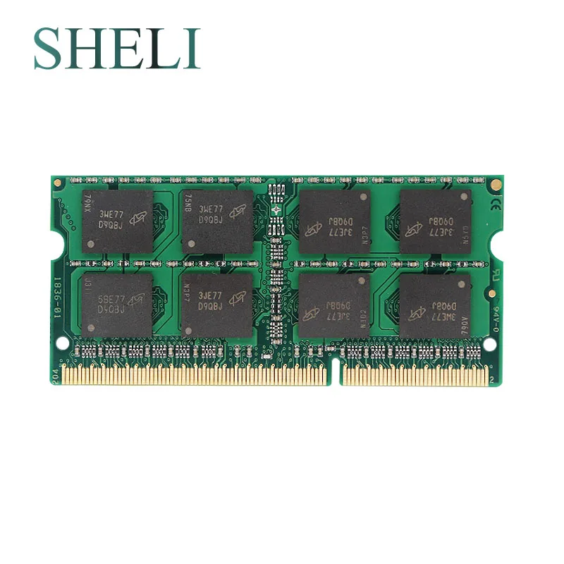 Новые ноутбуки SHELI оперативная память 4 Гб 2RX8 Стандартное напряжение DDR3 1066 МГц 1 5 в