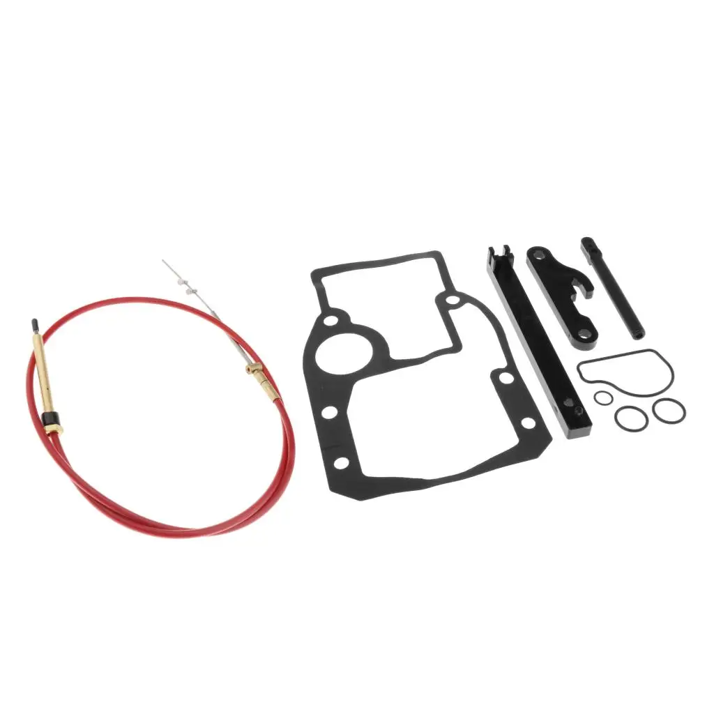 Shift Cable Kit Adjustment Tools and Mounting Gaskets 987661 Fit for OMC Sterndrive 987661 1986-1993