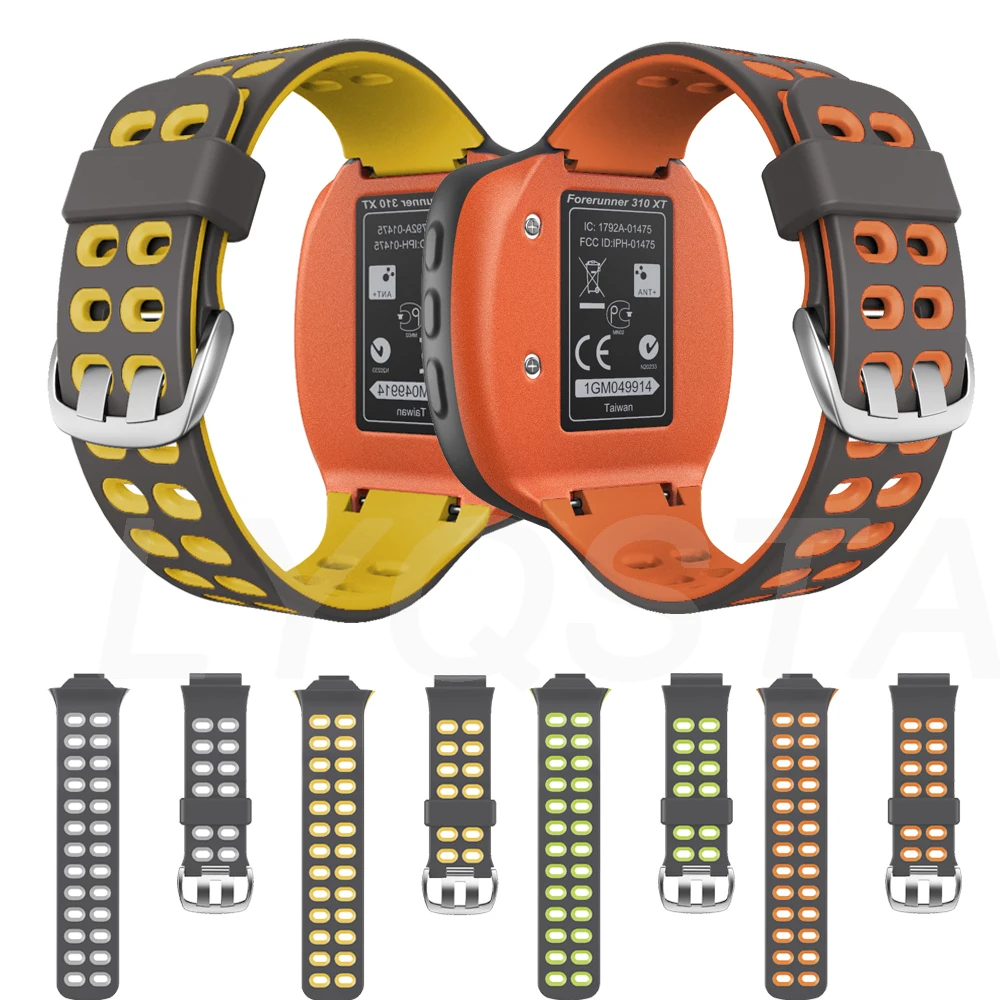 Силиконовый ремешок для смарт-часов Garmin Forerunner 310XT сменный Браслет 310 XT спортивные