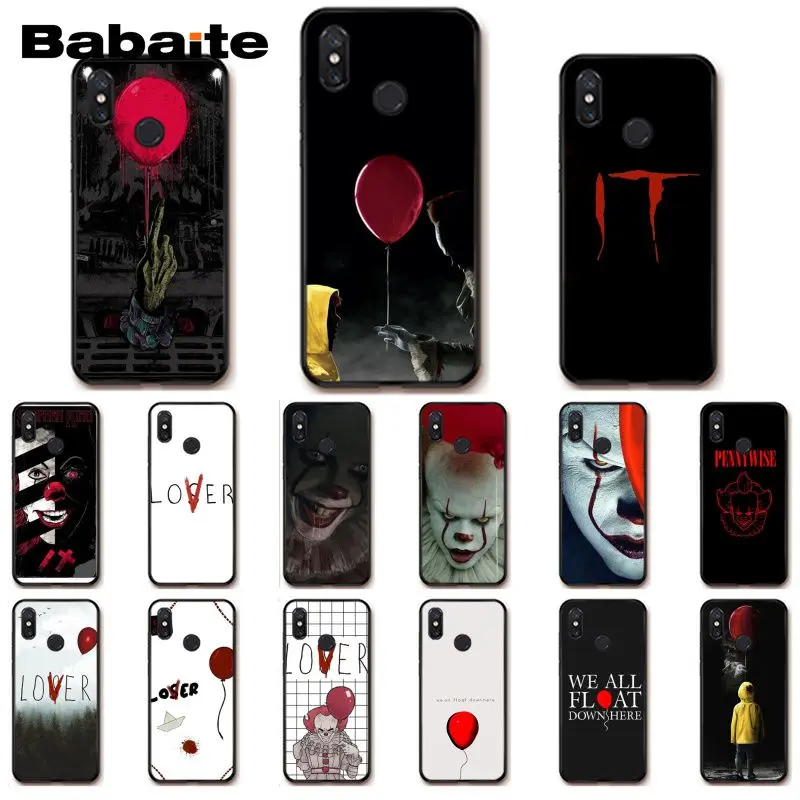 Чехол для телефона Babaite Stephen King s It pennywise Xiaomi mi5 6 A1 A2 Lite Mi9 9SE mi8lite 8explorer Pocophone F1|Бамперы|
