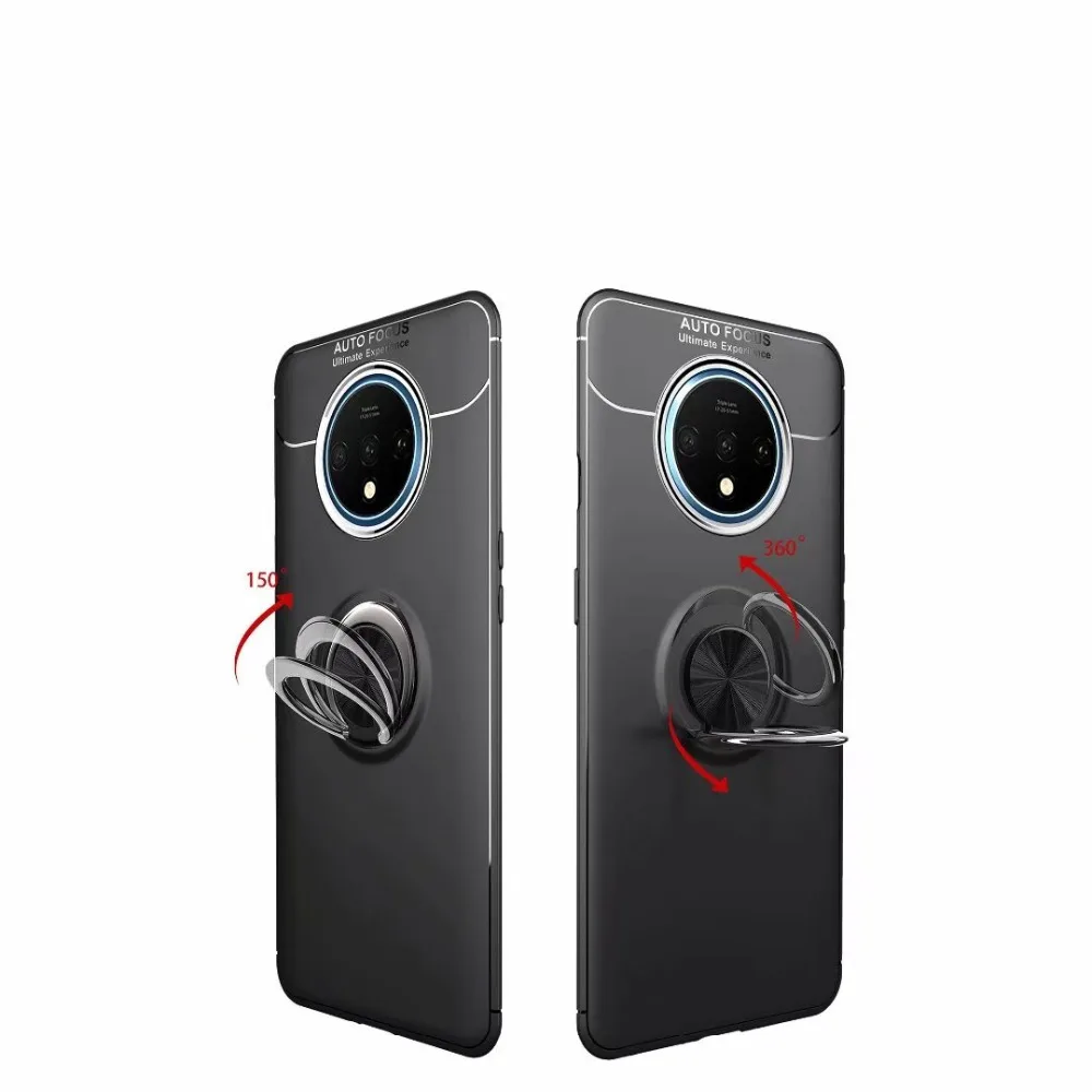 Чехол-подставка для OnePlus 7T Pro, 360 градусов, автомобильный Магнитный чехол для телефона, для OnePlus 7T 7 Pro, задний Чехол, Fundas Capa