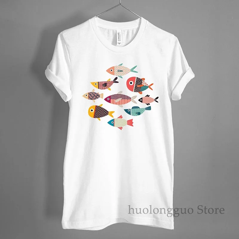 Fish Unisex Short Sleeve Jersey T-Shirt Pet fish Cute Shirt Fish swimming Colorful fish tropical fish shirt fish lover fish gift Fish Unisex Short Sleeve Jersey T-Shirt Pet fish Cute Shirt Fish swimming Colorful fish tropical fish shirt fish lover fish gift