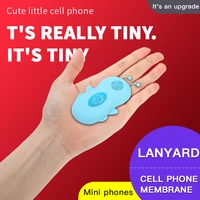 Free Case Cute Mini Children Phone Low Radiation Small Size No Internet Whitelist Blacklist Fast Call Lovely Shape For Student 2