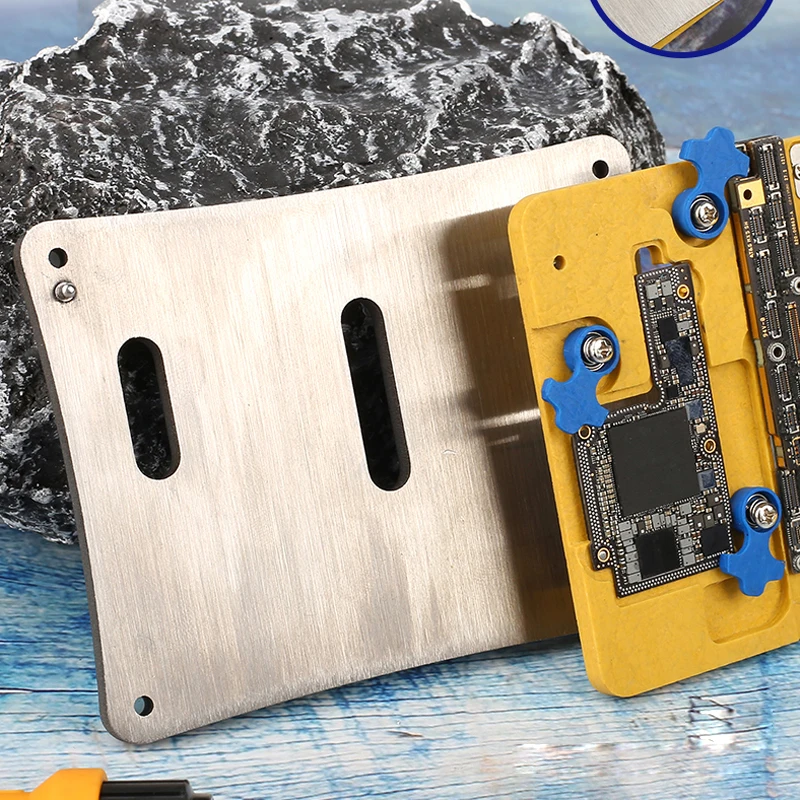 MECHANIC Logic Board держатель плат для iPhone X XS MAX материнская плата позиционирования Layering De-gluing BGA Инструменты для ремонта