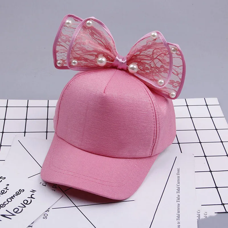 Baseball-Cap Snapback Spring Hip-Hop-Caps Rabbit-Ear Girls Kids Children Summer Sun-Hat