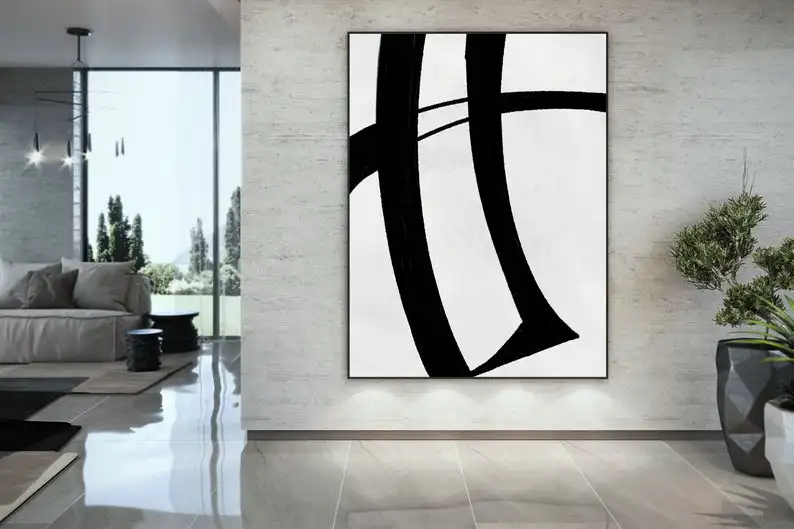 

Handmade Painting on Canvas-wall Art Canvas Abstract Art Extra Large Wall Art Original Art Modern Painting Vertical Oil Separate