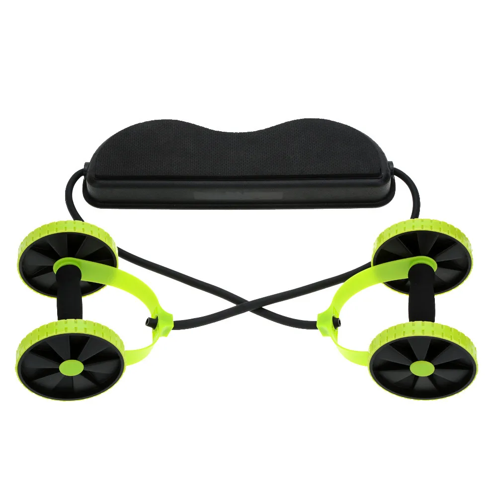 Спортивный сердечник двойной AB ролик AB колесо фитнес для мышц пресса Упражнения оборудование талии для похудения и потери веса Мышцы