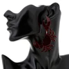 XIYANIKE-boucles d'oreilles en résine acrylique, bijoux en métal, mignon, goutte amusante, tendance, 2022 ► Photo 3/6