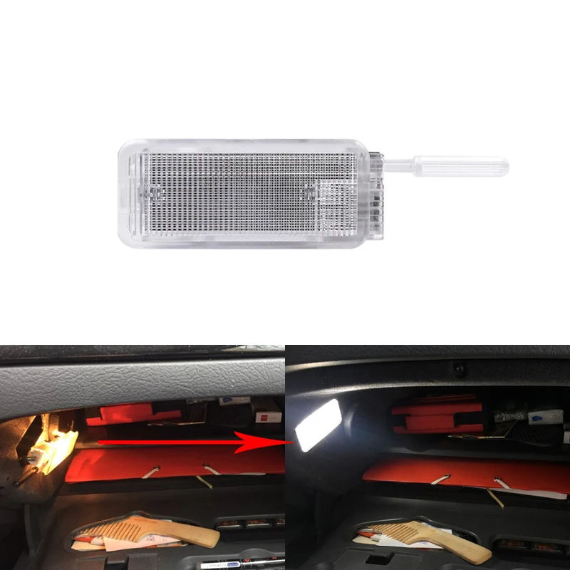 Led Glove Box Light For Peugeot 206 207 306 406 307 406 407 607 806 308 3008 Auto Led Interior
