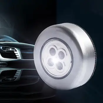 

HiMISS 4 LEDs Trunk Touch Reading Lamp Self-adhesive Car Interior Dome Lights