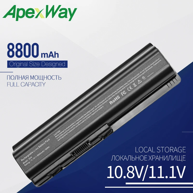 

10400mAh laptop battery for HP Pavilion dv6-2100 dv6t dv6z for COMPAQ Presario CQ50-100 CQ40 CQ41 CQ45 CQ50 CQ60 CQ61 CQ61z CQ70