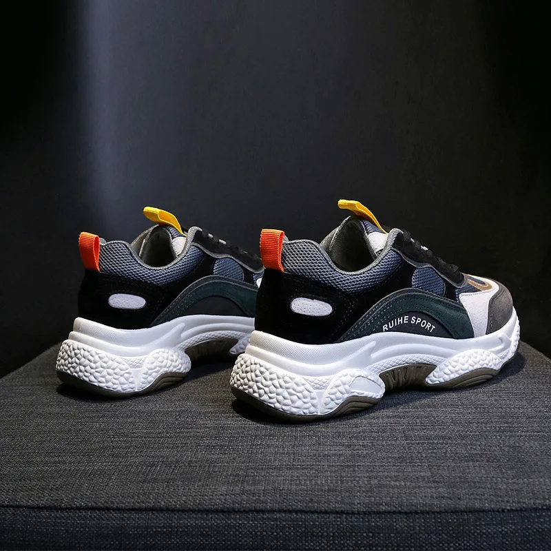 New Autumn Shoes Woman Daddy Shoes Designer Sneakers Platform Sneakers Flats Platform Chunky Sneakers Reflective Casual Footwear