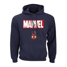 Мужская забавная толстовка с капюшоном Marvel Surp hero, пуловер с изображением Человека-паука, свитшоты с изображением Питера Паркера, уличная спортивная одежда с капюшоном, пальто с капюшоном