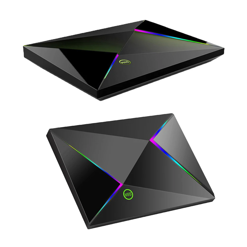 M9S Z8 Smart Tv Box Android9.0 2 4G WIFI LAN 10/100M 6K HD телеприставка 4 ГБ 32 ГБ/64 3D беспроводная мышь Youtube