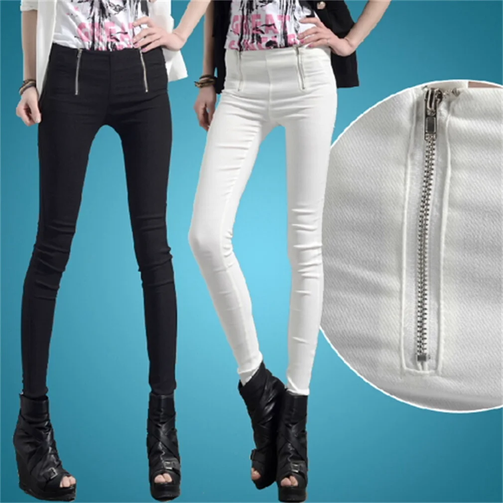 

Women Pants High Waist Stretch Pants Trousers Skinny Casual Pencil Pants Plus Size Female Pencil Pants