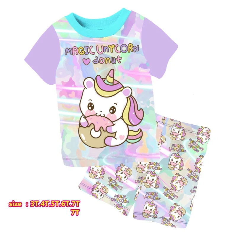 wholesale Girls boys Cartoon Princess pajamas for Shorts 3-7Y (6sets/lot) | Детская одежда и обувь