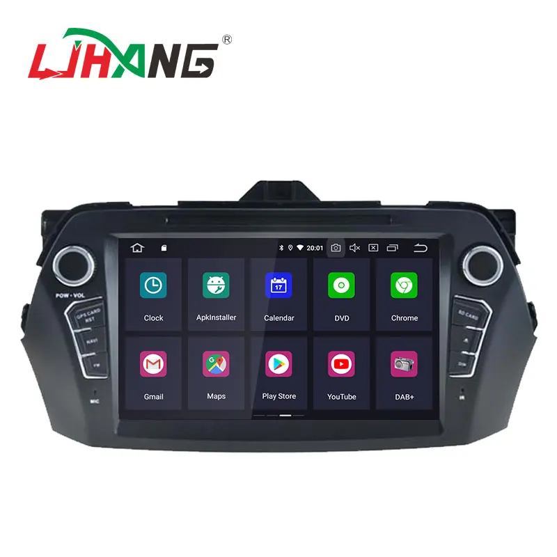 LJHANG 7 дюймов Android 10 автомобильный dvd плеер для Suzuki Ciaz Alivio 2016 2018 WIFI Мультимедиа GPS Navi 2