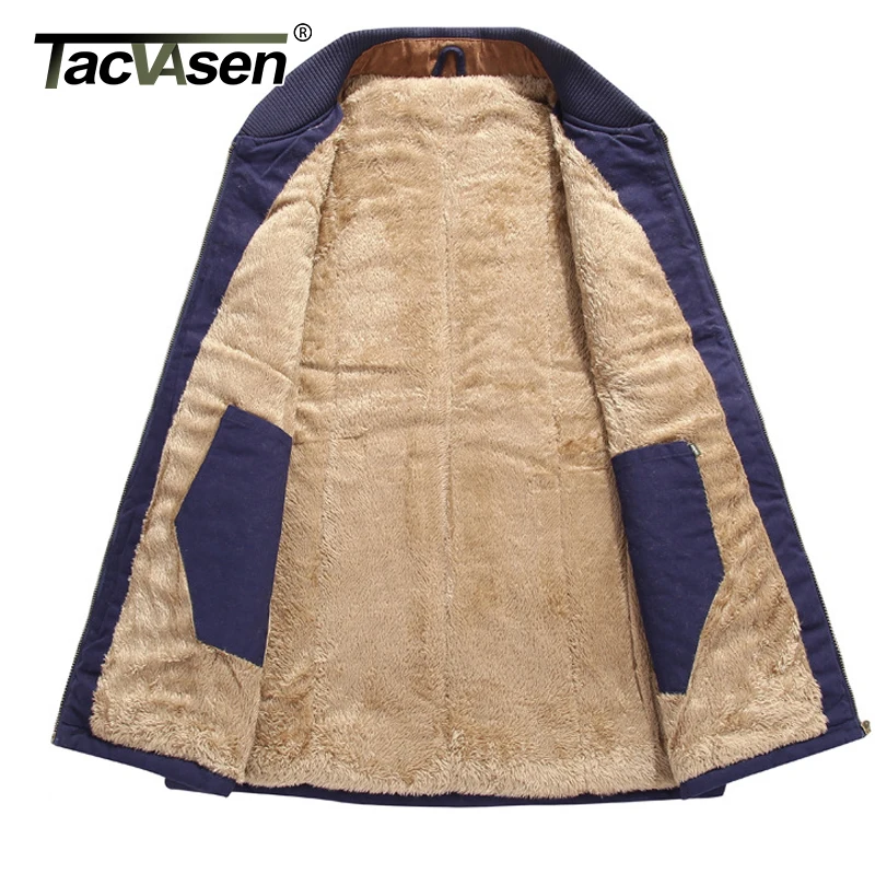 TACVASEN, зимний жилет, пальто для мужчин, хлопок, флис, теплый, карго, жилет, военный жилет, куртка без рукавов, большой размер, повседневные, с подогревом, жилеты