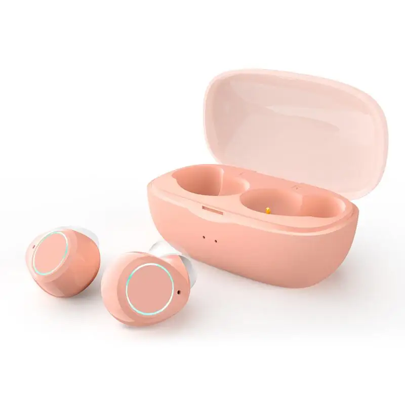 

Wireless Earphone 2019 New TWS 60 White Bluetooth Phone pods Sports Earbud Headphones c6v For Xiaomi Huawei Iphone Samsung