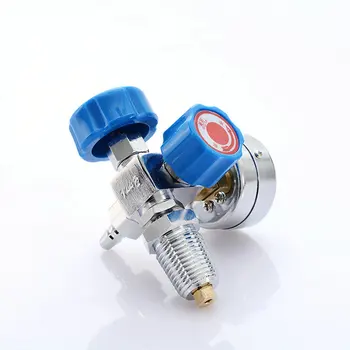 

4L Oxygen Cylinder Pressure Gauge Switch Pressure Reducing Valve for Household Oxygen Meter Fittings