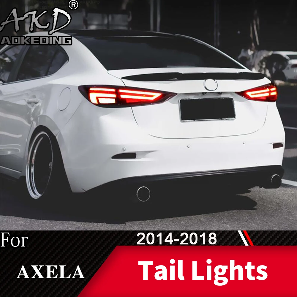 

Tail Lamp For Car Mazda 3 Mazda3 Axela 2014-2018 LED Tail Lights Fog Lights Daytime Running Lights DRL Cars Car Accessories