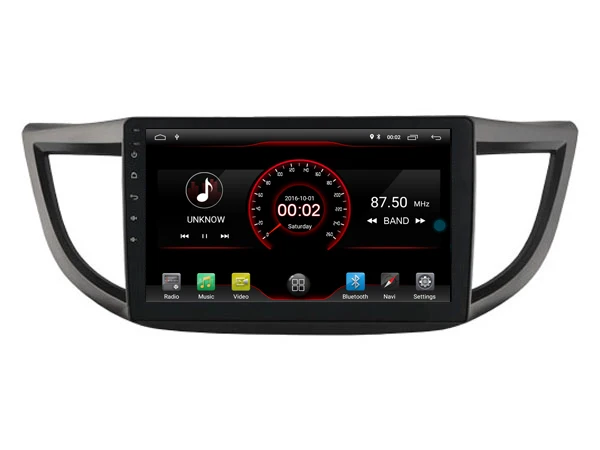 Flash Deal Car Android 9.0 Player for HONDA CRV 2012 tape recorder 4G Lte sim card Bluetooth GPS Radio Head Unit 2.5D IPS screen 4