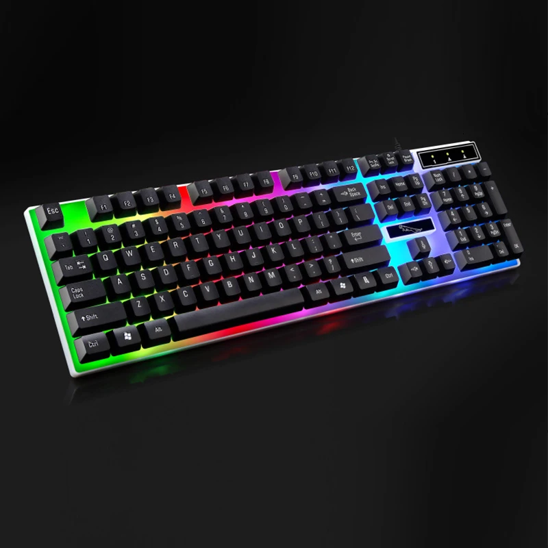 Игровая клавиатура RGB с подсветкой Проводная Механическая сенсорная