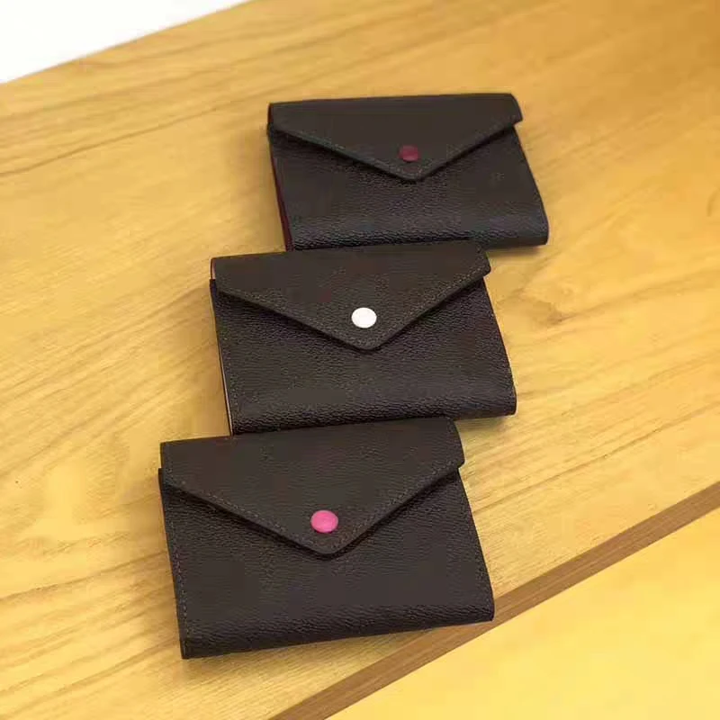 

2019 Fashion New Leather Short Multicolored Wallet with Box Free Delivery