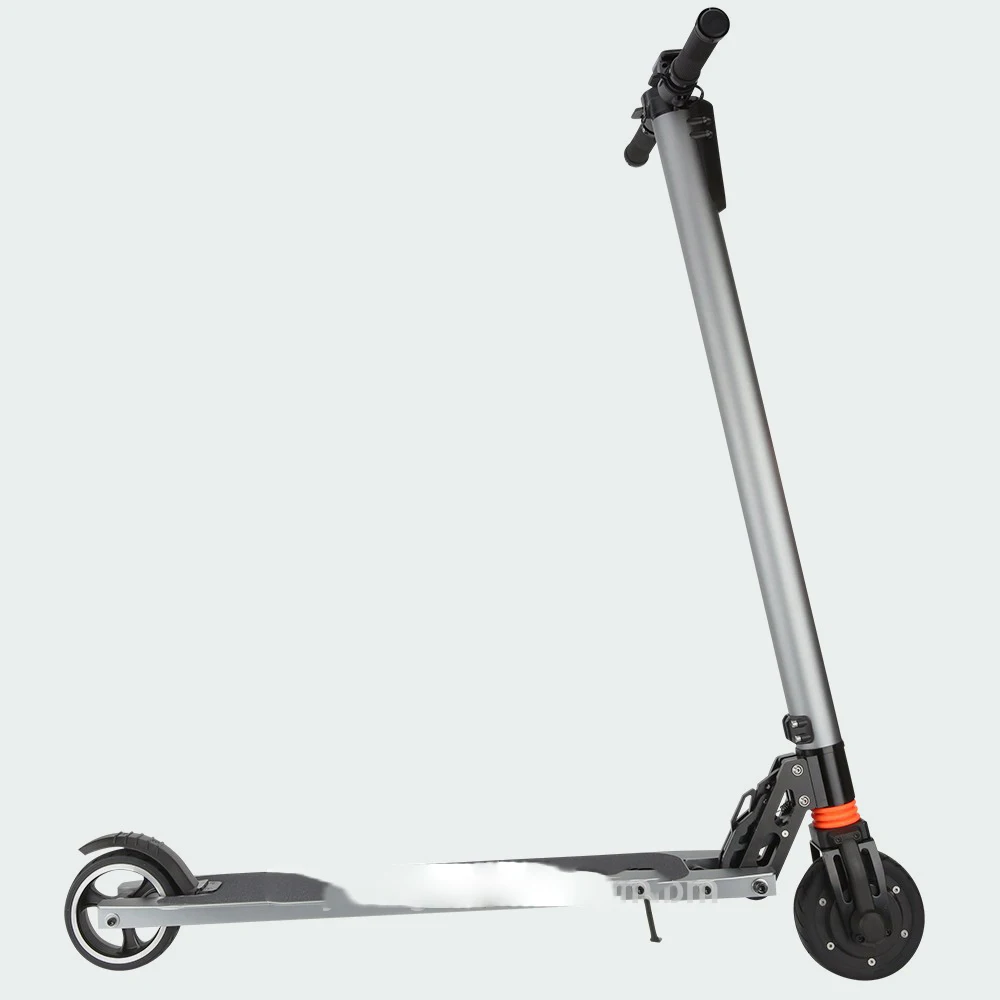 Discount Long 30km Range Ce Rohs Certificate Foldable Aluminum Alloy Electric Moped patineta electrica 3