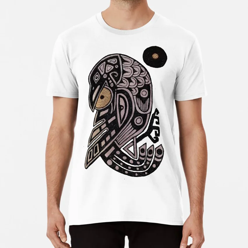 

Ravens Steals the Sun T shirt haida raven bird crow pacific northwest native american animal myth lynnette shelley sun