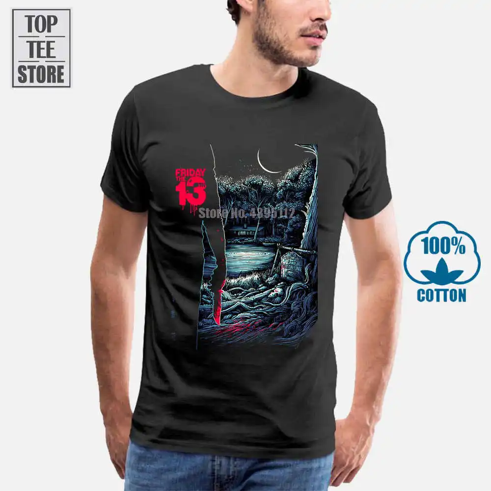 Футболка с принтом Friday The 13Th Horror Jason Voorhees S 5Xl|Футболки| |