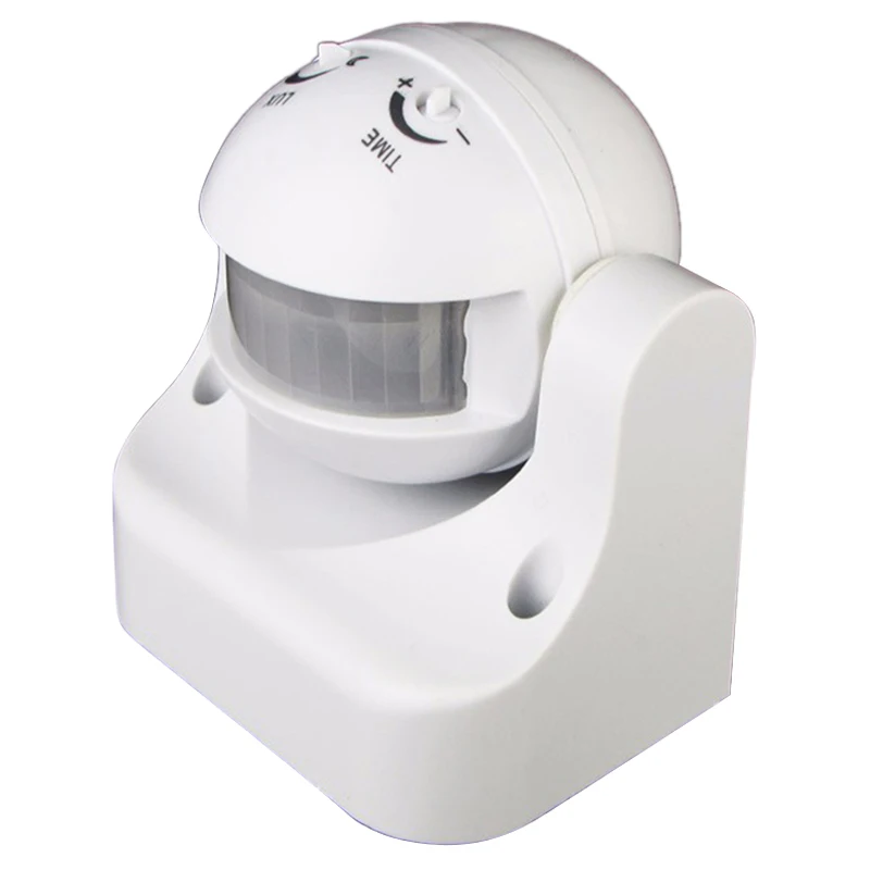 

110V-240V Outdoor Ip44 180 Degree 50/60Hz Security Pir Motion Movement Sensor Detector Switch Infrared Motion Sensor Switch