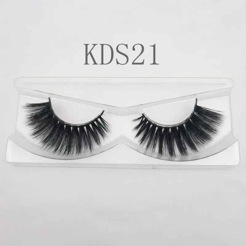 KDS21X30 Buzzme 30 пар 29 стилей, ресницы натуральные 3D накладные ресницы из норки накладные ресницы длинные Макияж Расширение - Цвет: KDS21X30