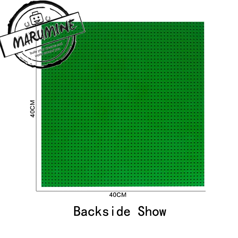 MARUMINE, 50x50 точек, опорная пластина, блоки, игрушки, сделай сам, классический блок, базовая пластина, Обучающие кубики, набор для мальчиков и девочек