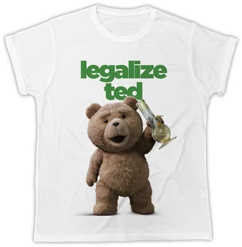 

Funny Ted Legalize Ted Movie Poster Cool Retro Summer Short Sleeve T Shirt Brand Clothing Tee Shirt
